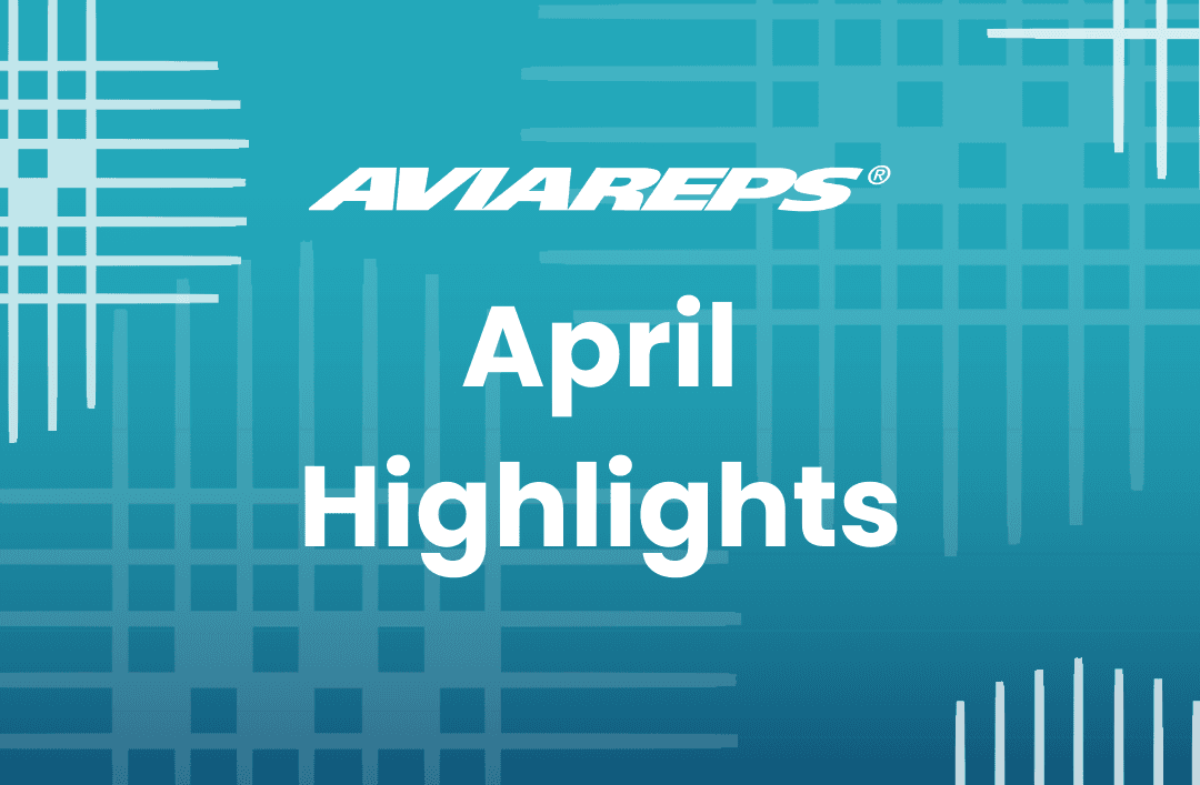 Cover image from AVIAREPS Highlights in April