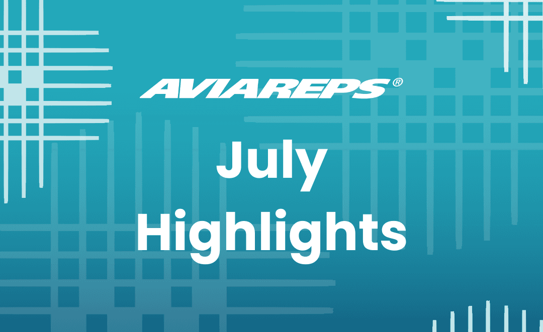 Cover image from AVIAREPS Highlights in July