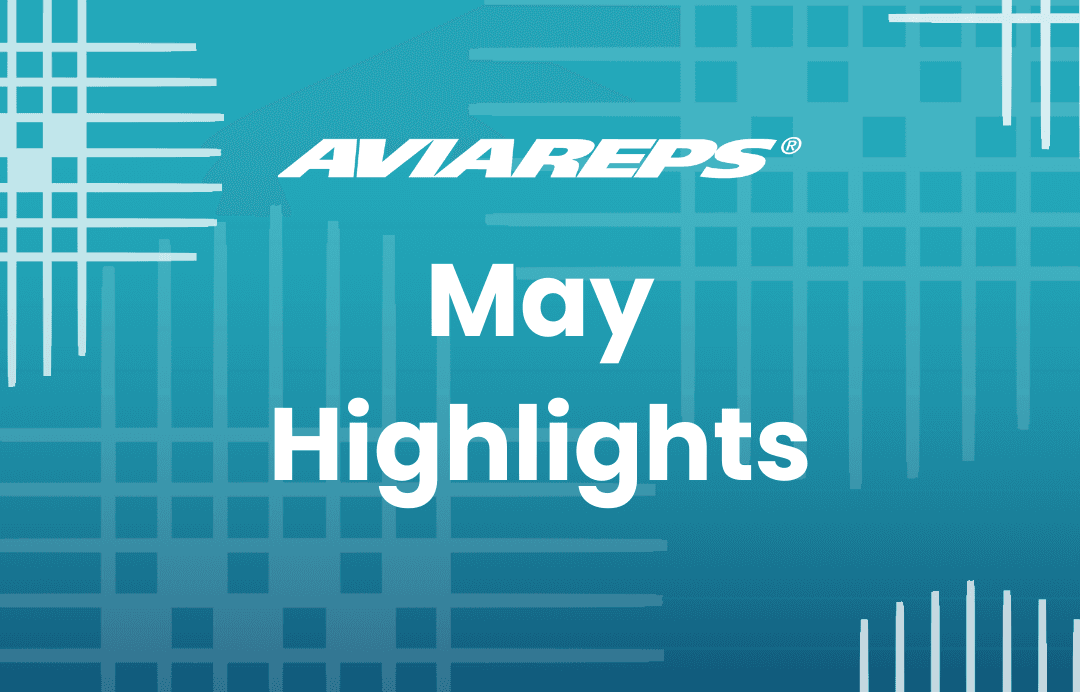 Cover image from AVIAREPS Highlights in May