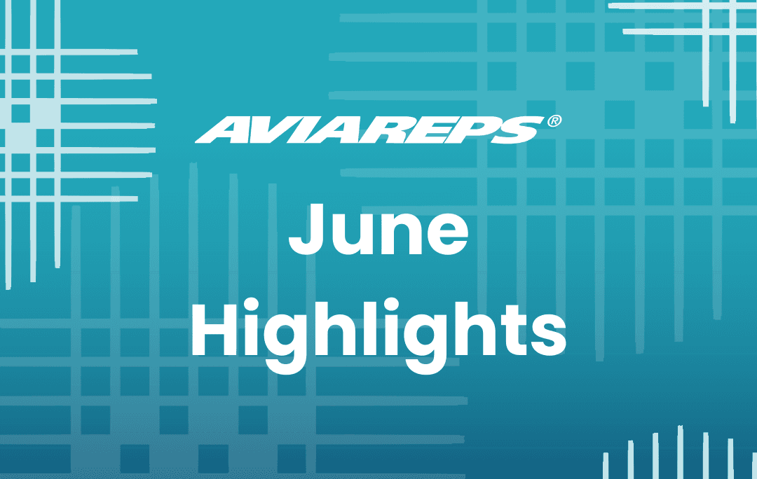 Cover image from AVIAREPS Highlights in June