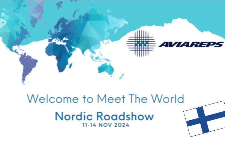 Cover image from AVIAREPS Roadshow Finland